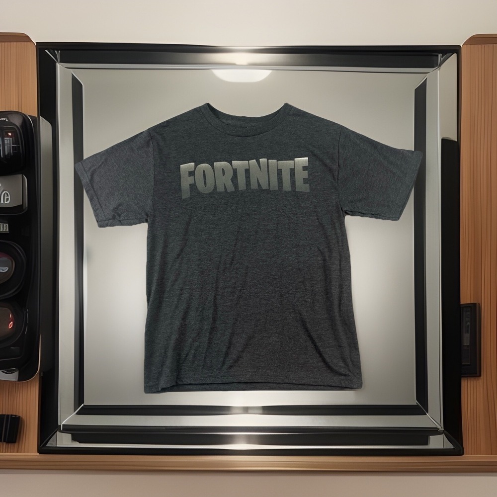 Fortnite Black T-Shirt Mens Size (14-16)